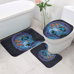 Personalised Blue Marlin Fishing New Zealand Bathroom Set NZ Kiwi Cowboy Born To Fish