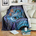 Personalised Blue Marlin Fishing New Zealand Blanket NZ Kiwi Cowboy Born To Fish
