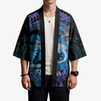 Personalised Blue Marlin Fishing New Zealand Kimono NZ Kiwi Cowboy Born To Fish
