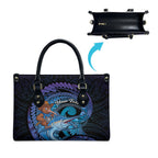 Personalised Blue Marlin Fishing New Zealand Leather Bag NZ Kiwi Cowboy Born To Fish