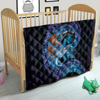 Personalised Blue Marlin Fishing New Zealand Quilt NZ Kiwi Cowboy Born To Fish