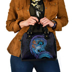 Personalised Blue Marlin Fishing New Zealand Shoulder Handbag NZ Kiwi Cowboy Born To Fish