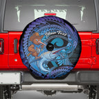 Personalised Blue Marlin Fishing New Zealand Spare Tire Cover NZ Kiwi Cowboy Born To Fish