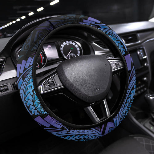 Blue Marlin Fishing New Zealand Steering Wheel Cover NZ Kiwi Cowboy Born To Fish