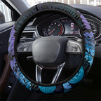 Blue Marlin Fishing New Zealand Steering Wheel Cover NZ Kiwi Cowboy Born To Fish