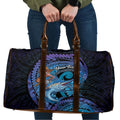 Personalised Blue Marlin Fishing New Zealand Travel Bag NZ Kiwi Cowboy Born To Fish