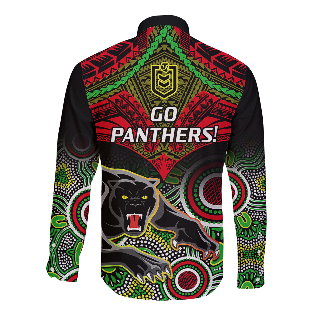 panthers-rugby-long-sleeve-button-shirt-penrith-1966-aboriginal-mix-polynesian-pattern