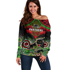 panthers-rugby-off-shoulder-sweater-penrith-1966-aboriginal-mix-polynesian-pattern