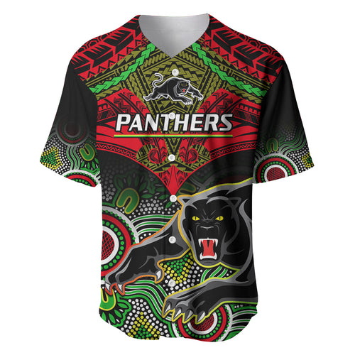 personalised-panthers-rugby-baseball-jersey-penrith-1966-aboriginal-mix-polynesian-pattern