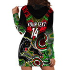 personalised-panthers-rugby-hoodie-dress-penrith-1966-aboriginal-mix-polynesian-pattern