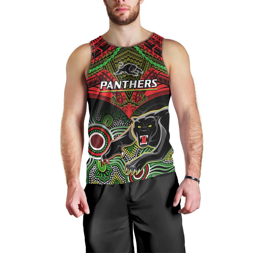 personalised-panthers-rugby-men-tank-top-penrith-1966-aboriginal-mix-polynesian-pattern