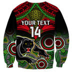 personalised-panthers-rugby-sweatshirt-penrith-1966-aboriginal-mix-polynesian-pattern