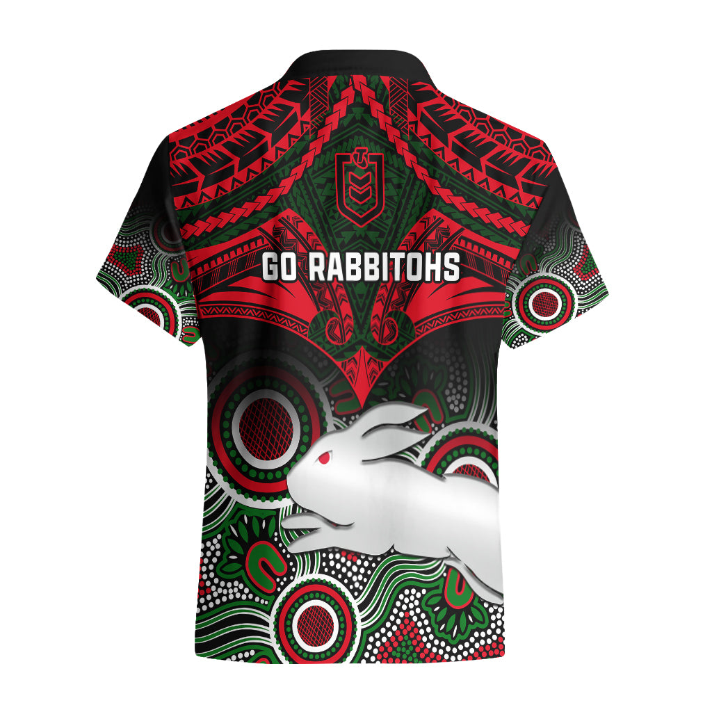 rabbitohs-rugby-hawaiian-shirt-souths-1908-aboriginal-mix-polynesian-pattern