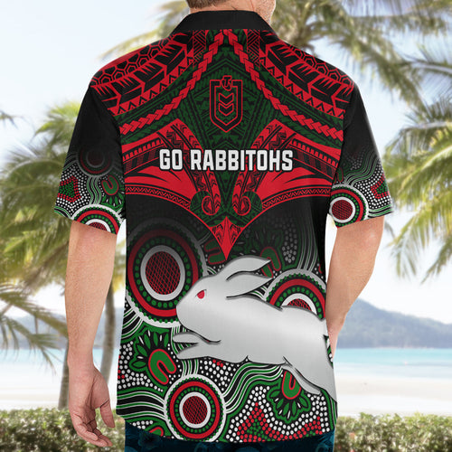 rabbitohs-rugby-hawaiian-shirt-souths-1908-aboriginal-mix-polynesian-pattern