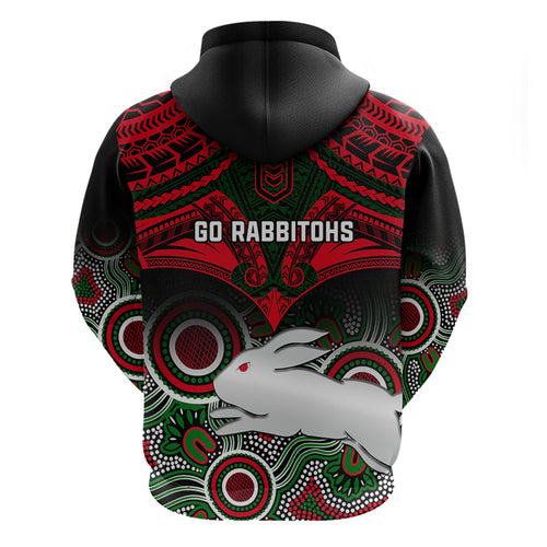 rabbitohs-rugby-hoodie-souths-1908-aboriginal-mix-polynesian-pattern