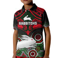 rabbitohs-rugby-kid-polo-shirt-souths-1908-aboriginal-mix-polynesian-pattern