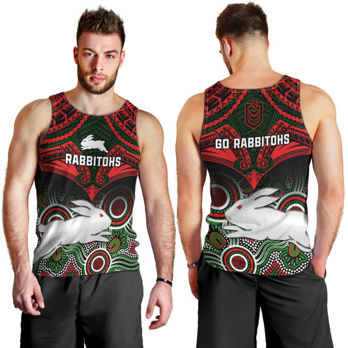 rabbitohs-rugby-men-tank-top-souths-1908-aboriginal-mix-polynesian-pattern