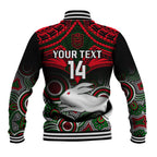 personalised-rabbitohs-rugby-baseball-jacket-souths-1908-aboriginal-mix-polynesian-pattern