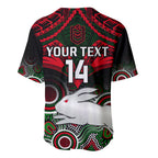 personalised-rabbitohs-rugby-baseball-jersey-souths-1908-aboriginal-mix-polynesian-pattern