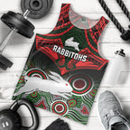 personalised-rabbitohs-rugby-men-tank-top-souths-1908-aboriginal-mix-polynesian-pattern