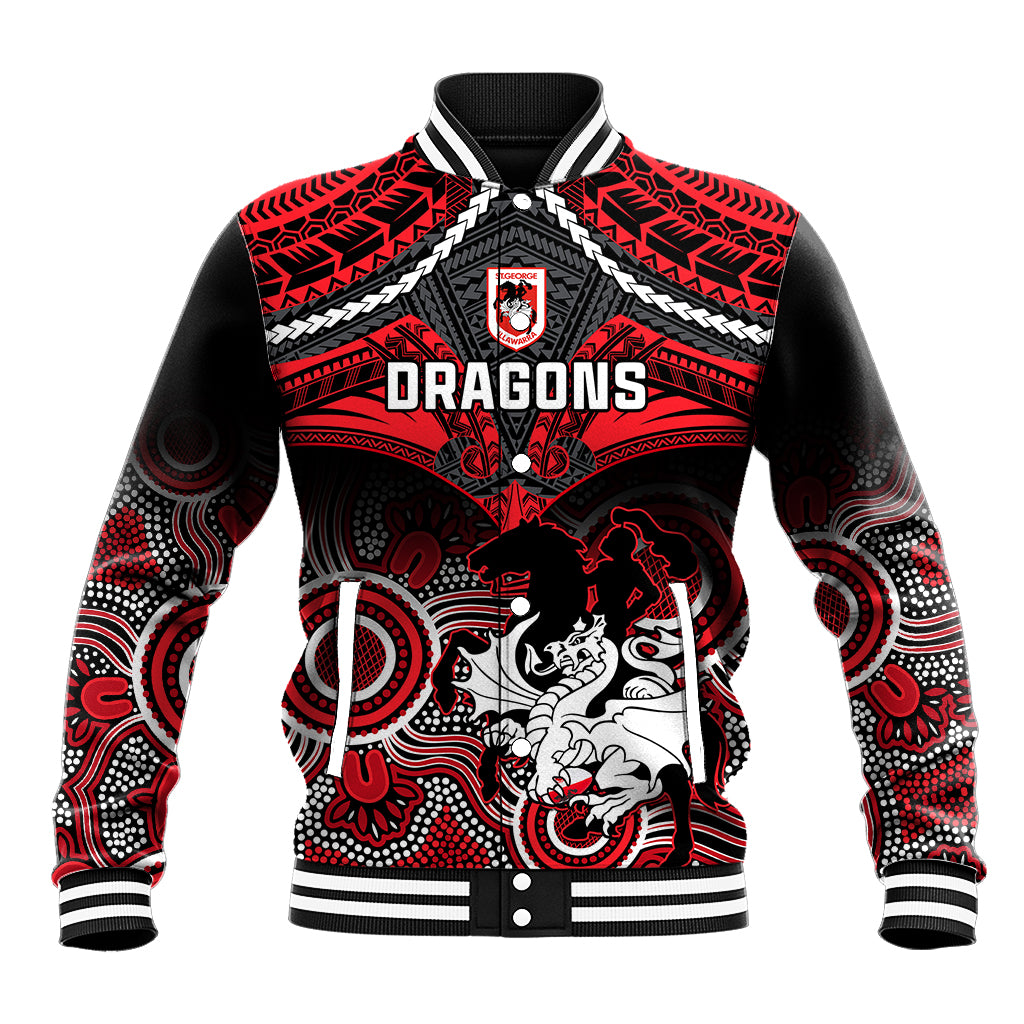 dragons-rugby-baseball-jacket-saints-1998-aboriginal-mix-polynesian-pattern