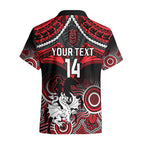 personalised-dragons-rugby-hawaiian-shirt-saints-1998-aboriginal-mix-polynesian-pattern