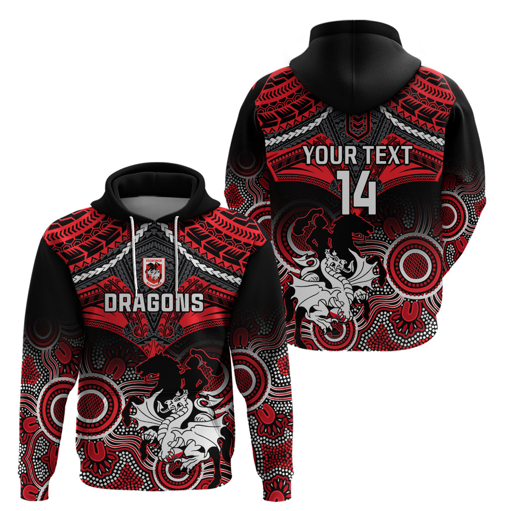personalised-dragons-rugby-hoodie-saints-1998-aboriginal-mix-polynesian-pattern