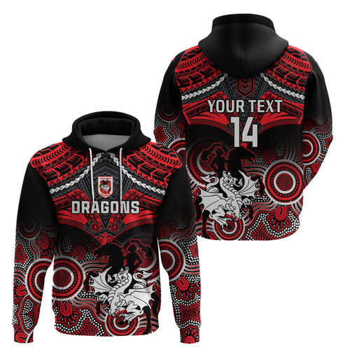 personalised-dragons-rugby-hoodie-saints-1998-aboriginal-mix-polynesian-pattern
