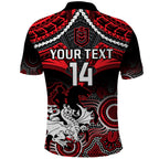 personalised-dragons-rugby-polo-shirt-saints-1998-aboriginal-mix-polynesian-pattern
