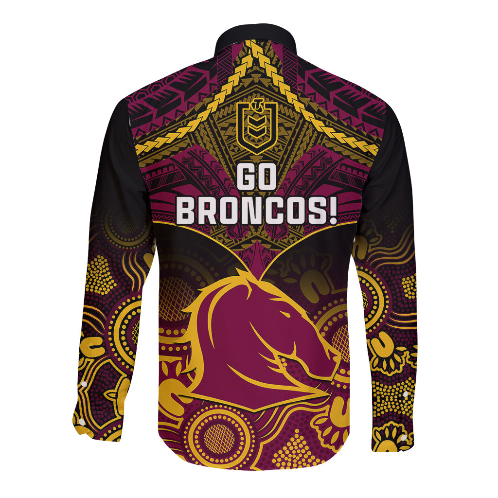 broncos-rugby-long-sleeve-button-shirt-brisbane-1987-aboriginal-mix-polynesian-pattern