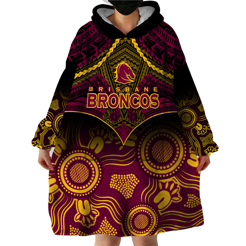 personalised-brisbane-rugby-wearable-blanket-hoodie-brisbane-1987-aboriginal-mix-polynesian-pattern