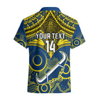 personalised-cowboys-rugby-hawaiian-shirt-aboriginal-mix-polynesian-pattern