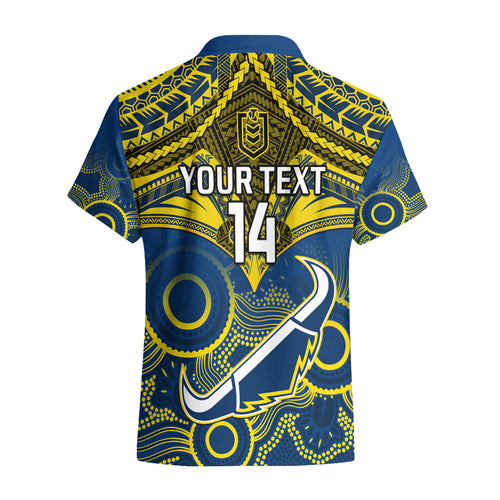 personalised-cowboys-rugby-hawaiian-shirt-aboriginal-mix-polynesian-pattern