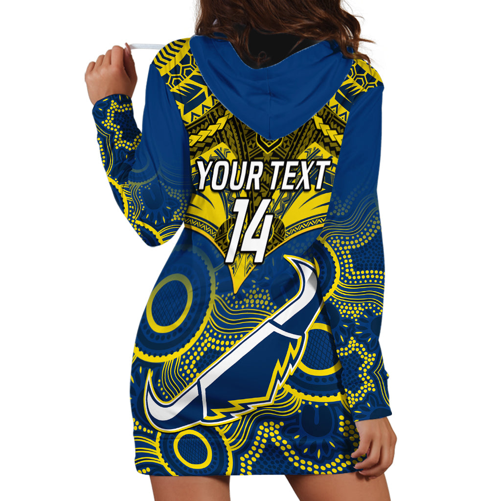 personalised-cowboys-rugby-hoodie-dress-aboriginal-mix-polynesian-pattern