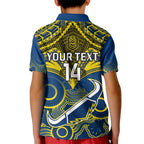 personalised-cowboys-rugby-kid-polo-shirt-aboriginal-mix-polynesian-pattern