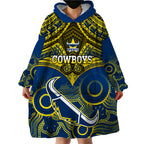 personalised-cowboys-rugby-wearable-blanket-hoodie-aboriginal-mix-polynesian-pattern
