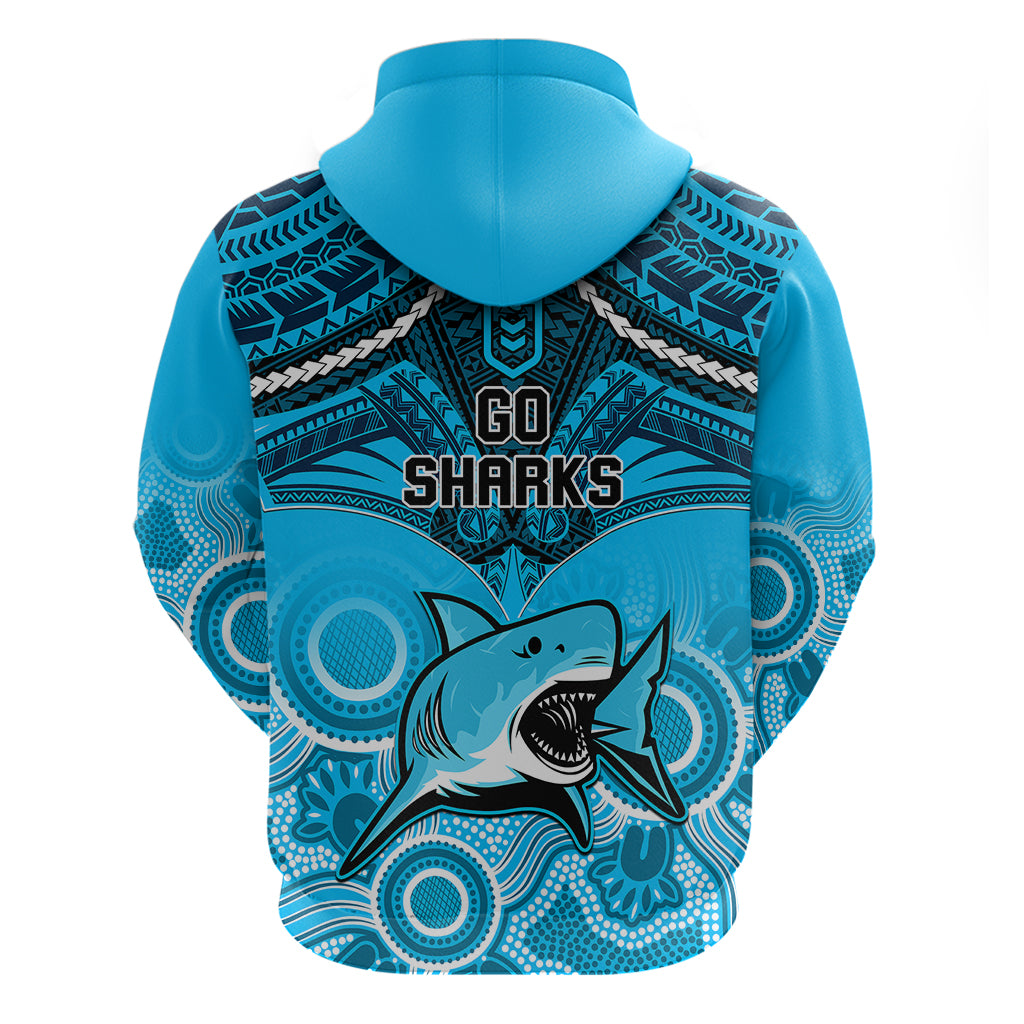 sharks-rugby-hoodie-go-sharkies-aboriginal-mix-polynesian-pattern
