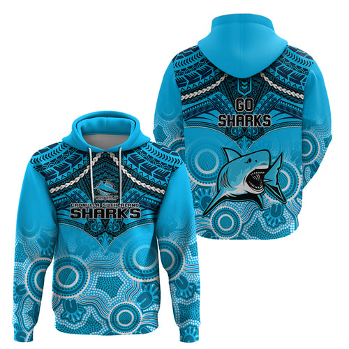 sharks-rugby-hoodie-go-sharkies-aboriginal-mix-polynesian-pattern