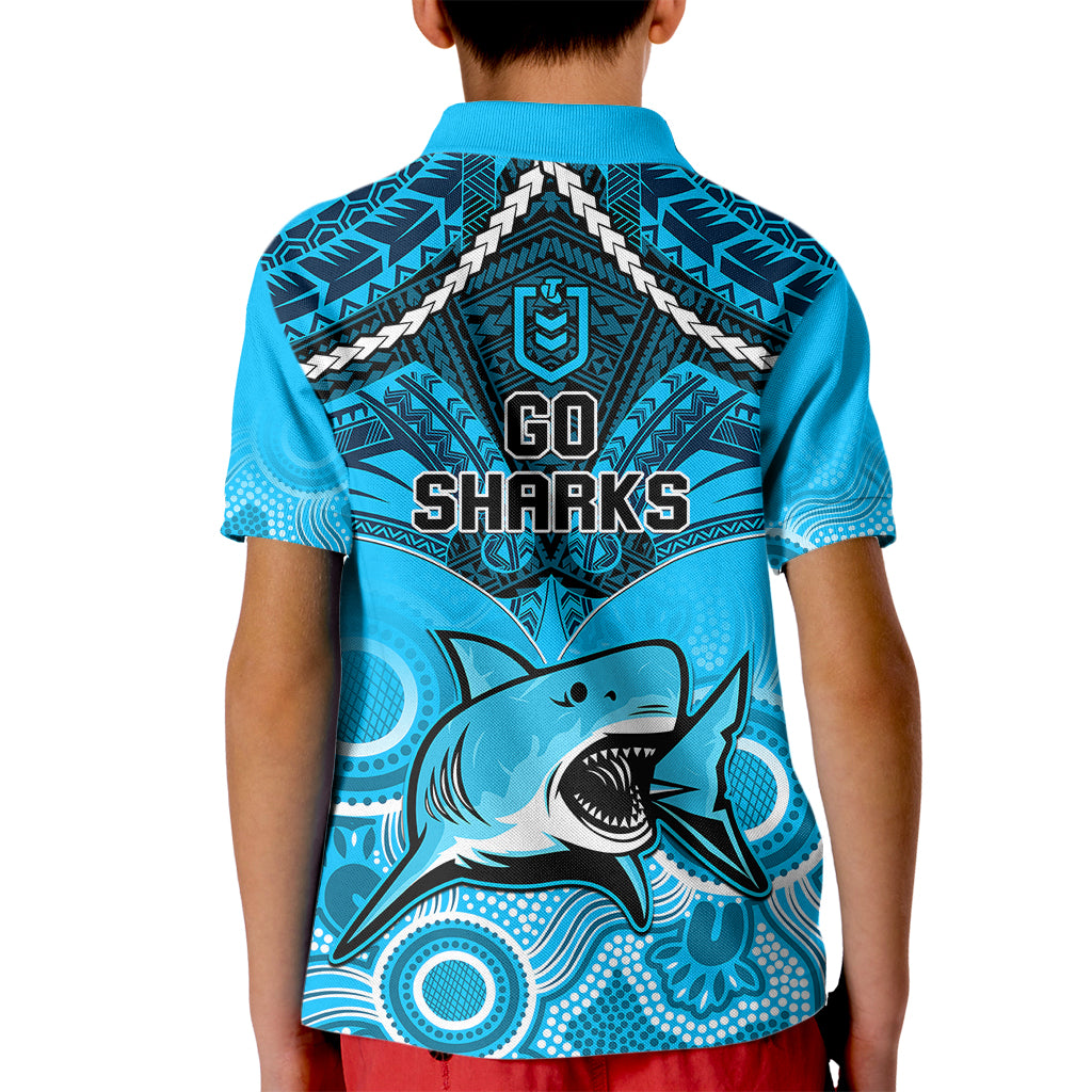 sharks-rugby-kid-polo-shirt-go-sharkies-aboriginal-mix-polynesian-pattern