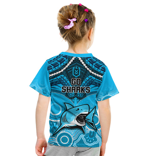sharks-rugby-kid-t-shirt-go-sharkies-aboriginal-mix-polynesian-pattern