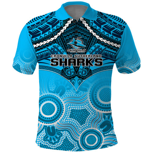 sharks-rugby-polo-shirt-go-sharkies-aboriginal-mix-polynesian-pattern