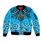 sharks-rugby-sleeve-zip-bomber-jacket-go-sharkies-aboriginal-mix-polynesian-pattern