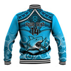 personalised-sharks-rugby-baseball-jacket-go-sharkies-aboriginal-mix-polynesian-pattern