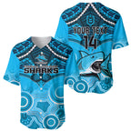 personalised-sharks-rugby-baseball-jersey-go-sharkies-aboriginal-mix-polynesian-pattern