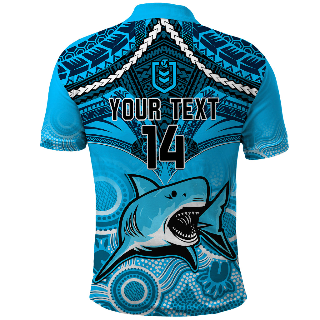 personalised-sharks-rugby-polo-shirt-go-sharkies-aboriginal-mix-polynesian-pattern