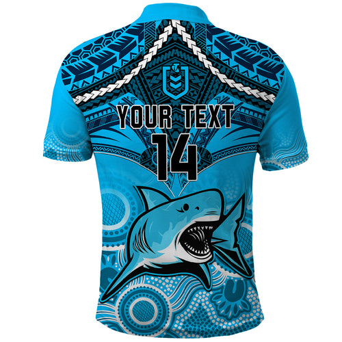 personalised-sharks-rugby-polo-shirt-go-sharkies-aboriginal-mix-polynesian-pattern