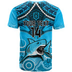 personalised-sharks-rugby-t-shirt-go-sharkies-aboriginal-mix-polynesian-pattern