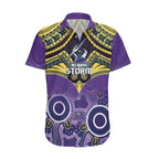 storm-rugby-hawaiian-shirt-go-melbourne-aboriginal-mix-polynesian-pattern