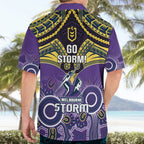 storm-rugby-hawaiian-shirt-go-melbourne-aboriginal-mix-polynesian-pattern