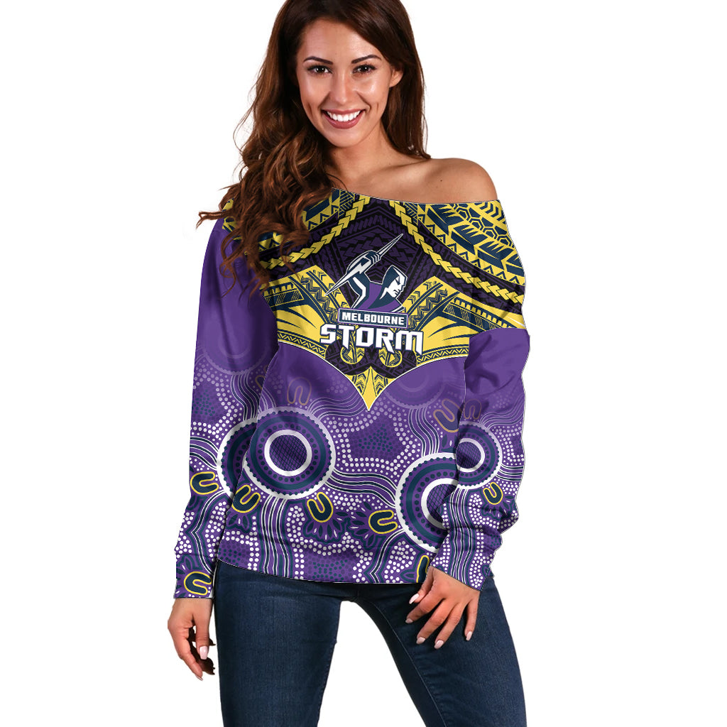 storm-rugby-off-shoulder-sweater-go-melbourne-aboriginal-mix-polynesian-pattern